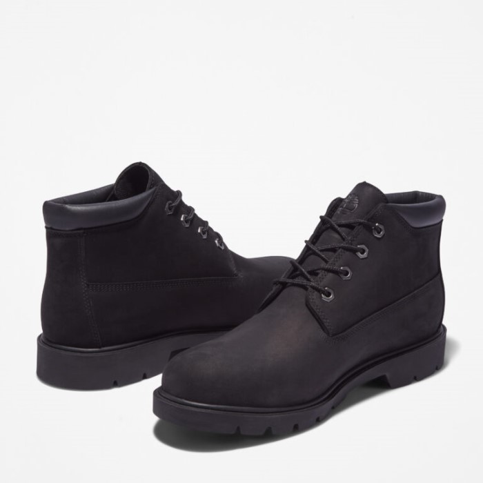 Herre Klassiske Vandtætte Chukka Støvler Sort Nubuck Timberland