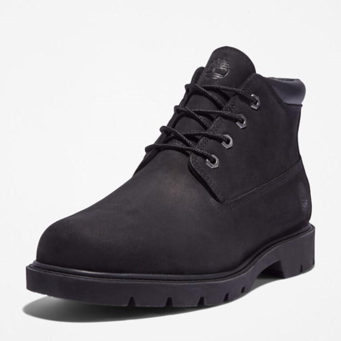 Herre Klassiske Vandtætte Chukka Støvler Sort Nubuck Timberland