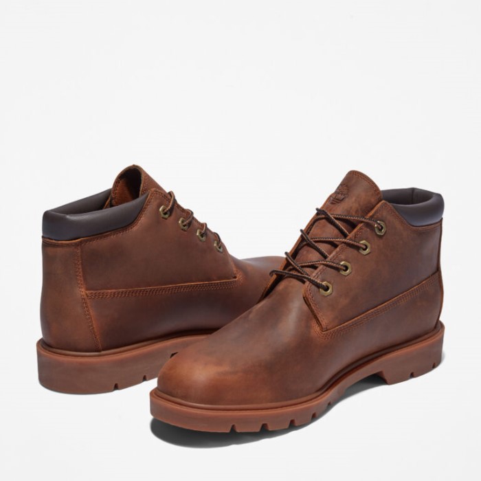 Herre Klassiske Vandtætte Chukka Støvler Rust Nubuck Timberland