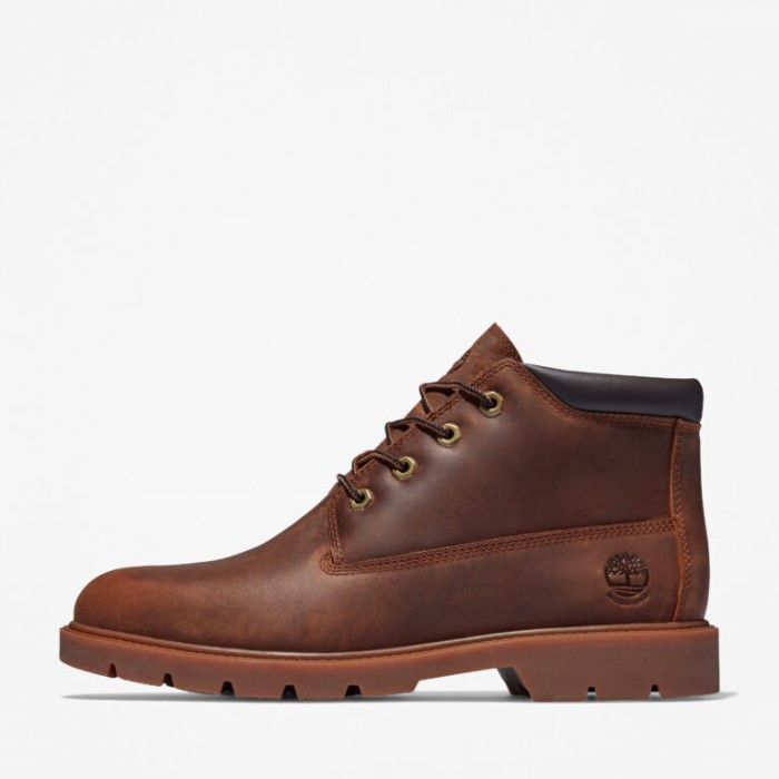 Herre Klassiske Vandtætte Chukka Støvler Rust Nubuck Timberland
