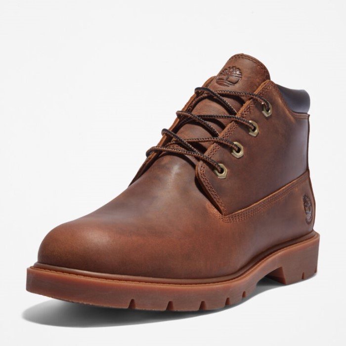 Herre Klassiske Vandtætte Chukka Støvler Rust Nubuck Timberland