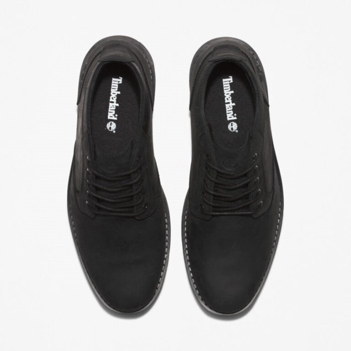 Herre Crestfield Vandtætte Chukka Støvler Sort Fuldnarvet Timberland