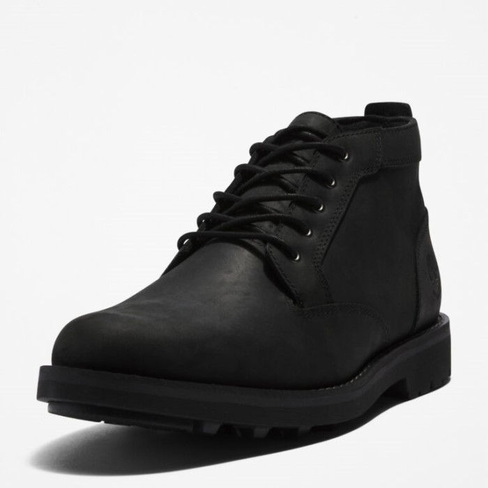 Herre Crestfield Vandtætte Chukka Støvler Sort Fuldnarvet Timberland