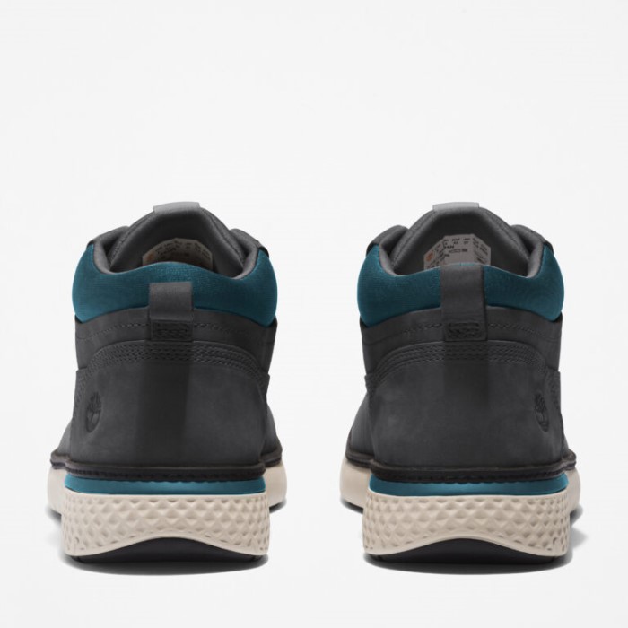 Mænd Kryds Mærke Bedre Læder Chukkas Sort Nubuck M Blå Timberland