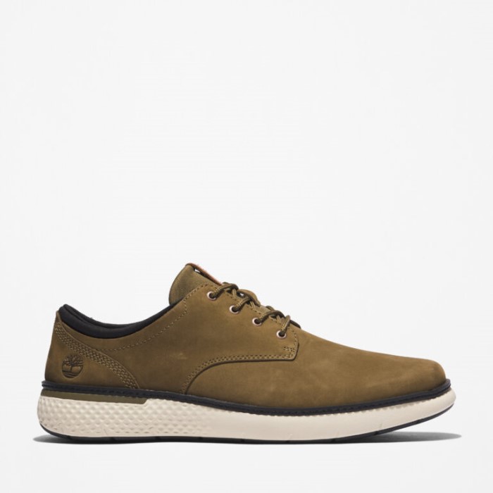 Mænd Cross Mark Oxford Sneakers Oliven Nubuck Timberland