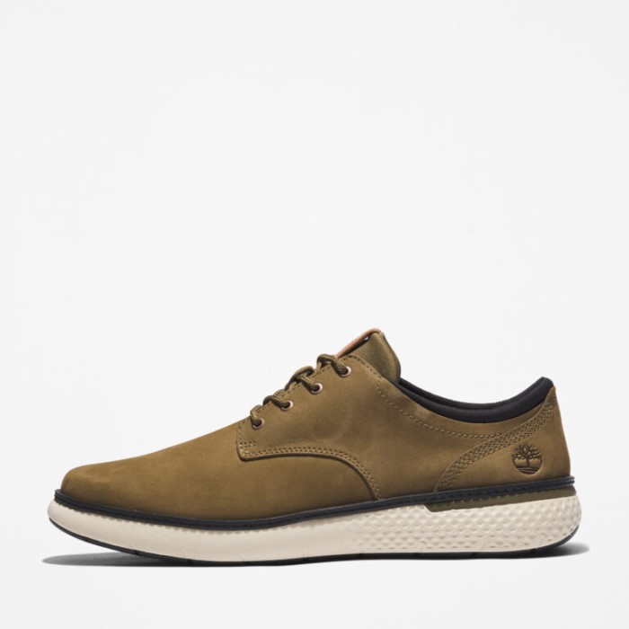 Mænd Cross Mark Oxford Sneakers Oliven Nubuck Timberland