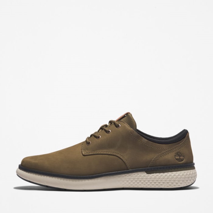 Mænd Cross Mark Oxford Sneakers Oliven Nubuck Timberland