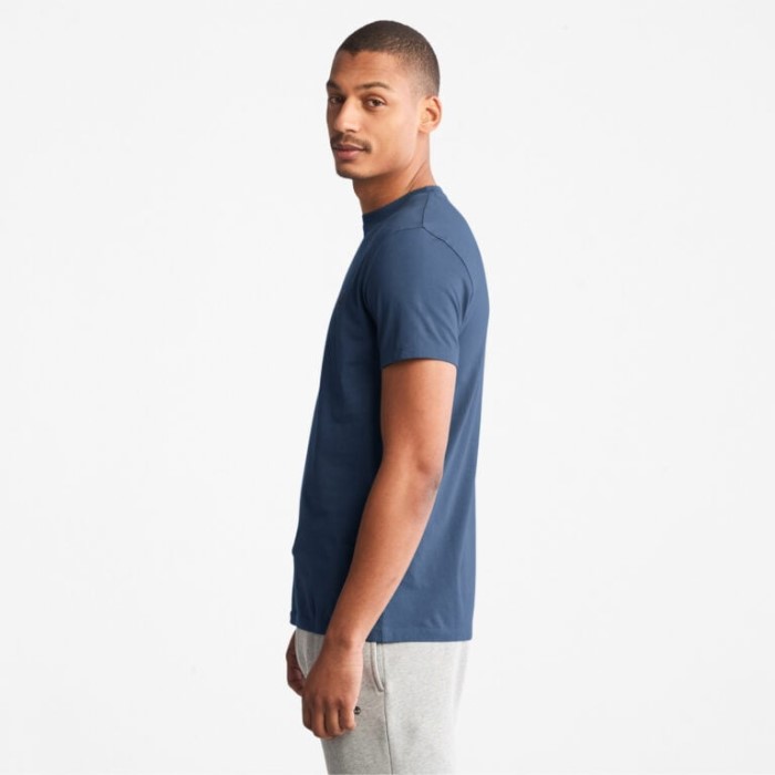 Mænd Dunstan River Slim T-shirt Mørk Safir Timberland