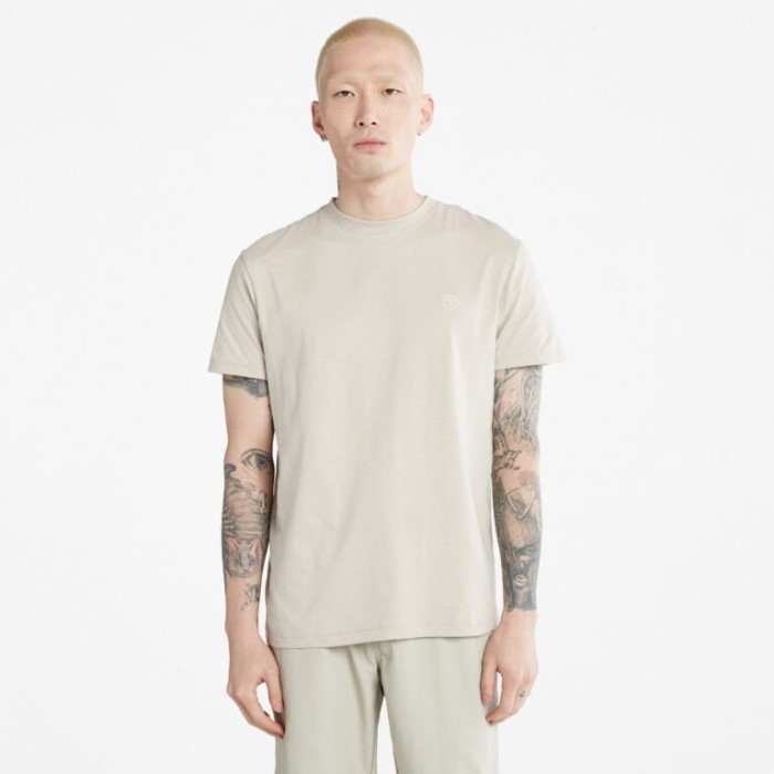 Mænd Dunstan River Slim T-shirt Island Fossil Timberland