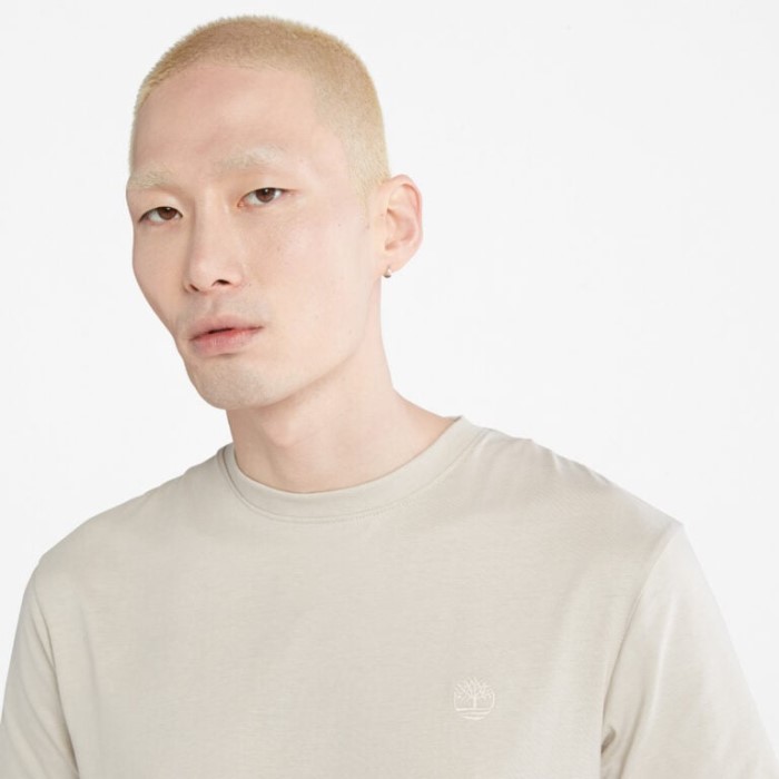 Mænd Dunstan River Slim T-shirt Island Fossil Timberland