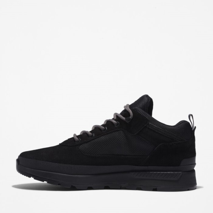 Mænd Field Trekker Vandtætte Vandresko Blackout Ruskind Timberland