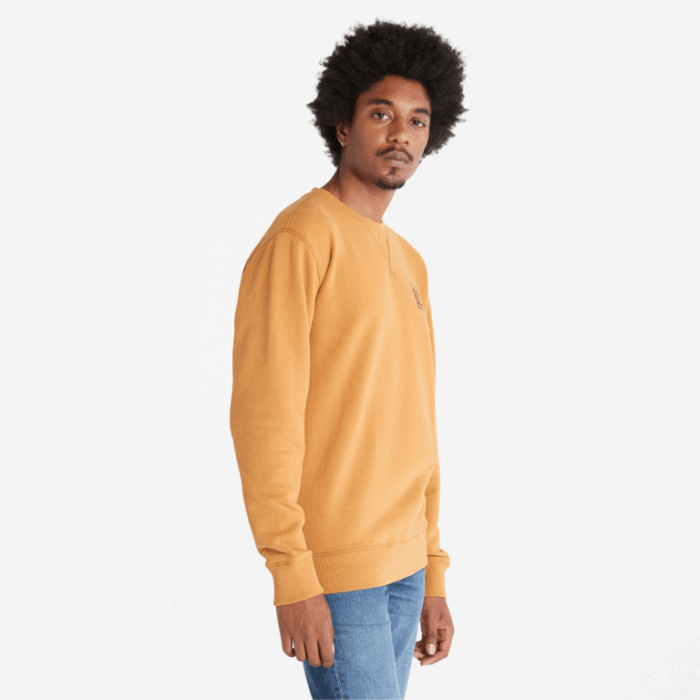 Mænd Front-grafisk Sweatshirt Wheat Timberland