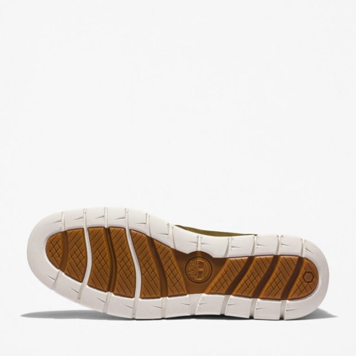 Herre Graydon Læder Sneakers Oliven Nubuck Timberland