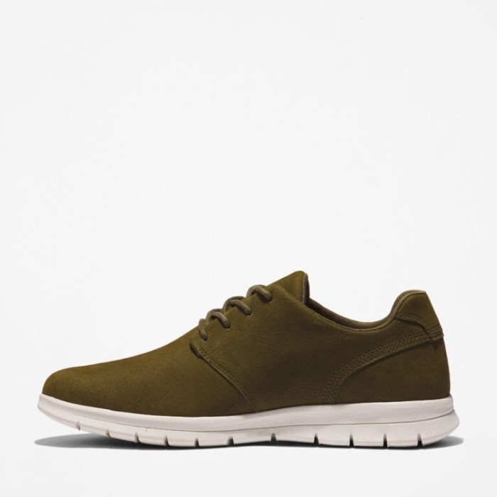 Herre Graydon Læder Sneakers Oliven Nubuck Timberland