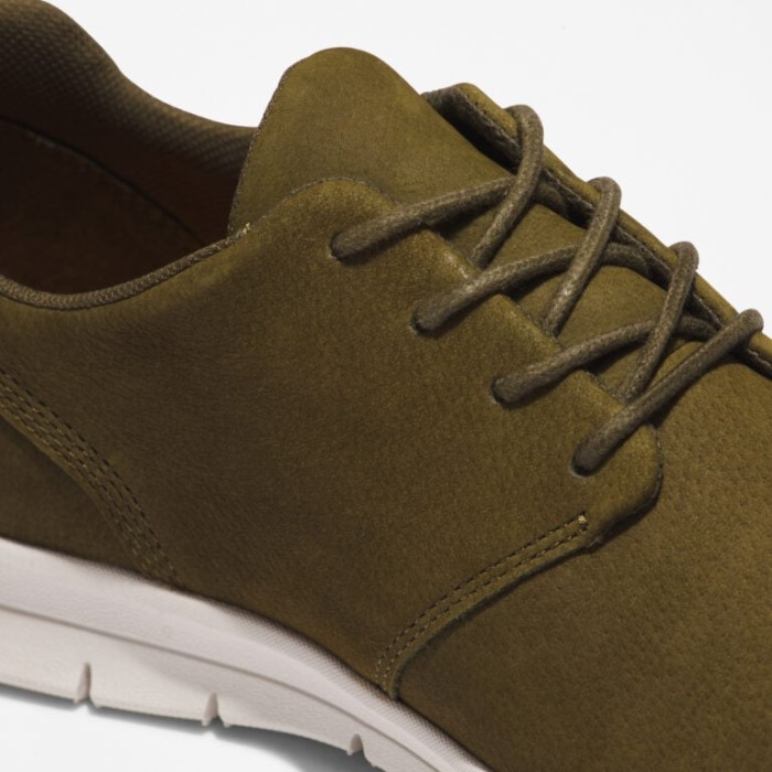 Herre Graydon Læder Sneakers Oliven Nubuck Timberland