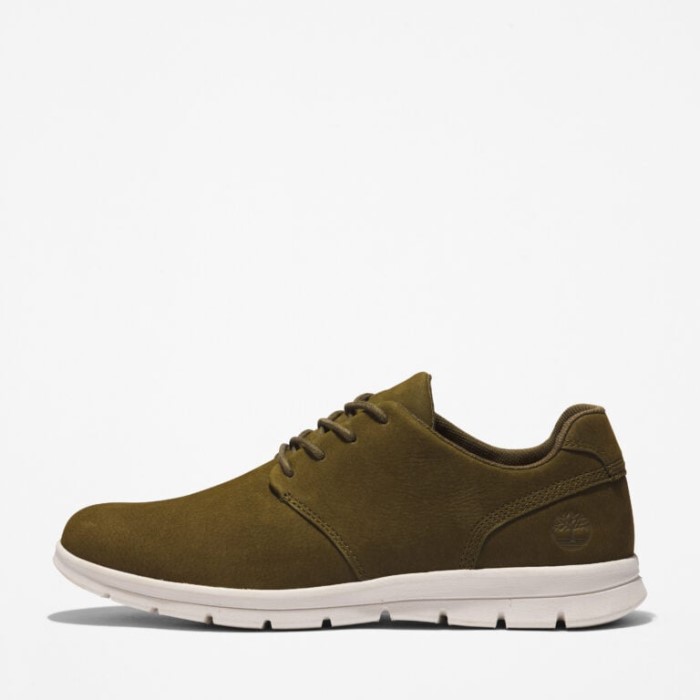 Herre Graydon Læder Sneakers Oliven Nubuck Timberland