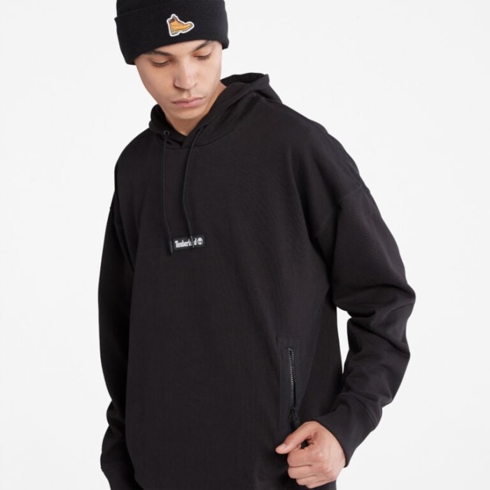 Mænd Sværvægts Hættetrøje Sort Timberland