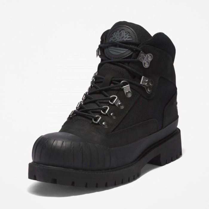 Heritage Vandtætte Gummi-tå Vandrestøvler Sort Nubuck Timberland