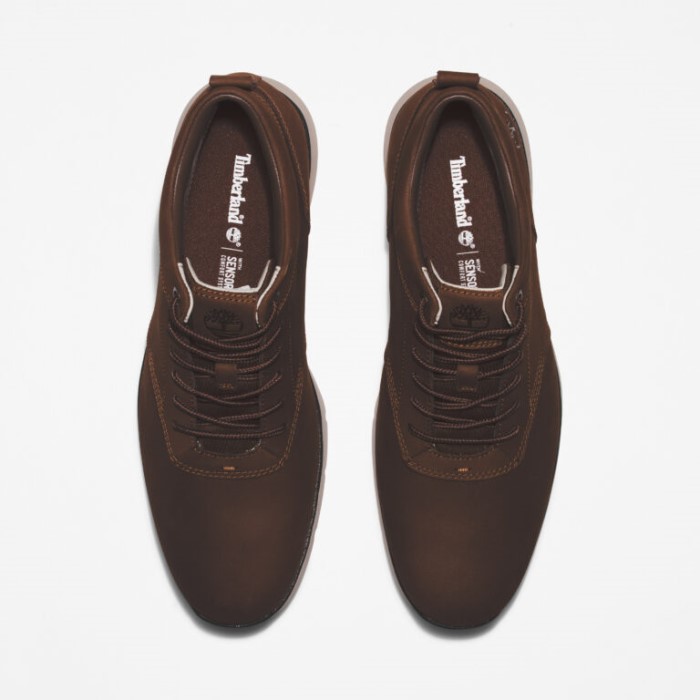 Herre Killington Læder Chukka Sko Dk Brun Nubuck Wtpe Timberland