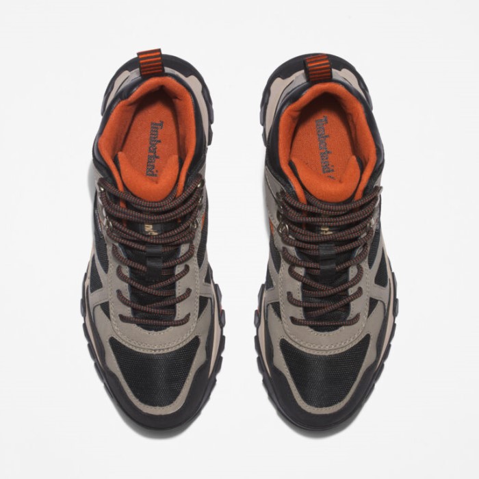 Herre Lincoln Peak Vandtætte Vandrestøvler Mellemgrå Læder Timberland