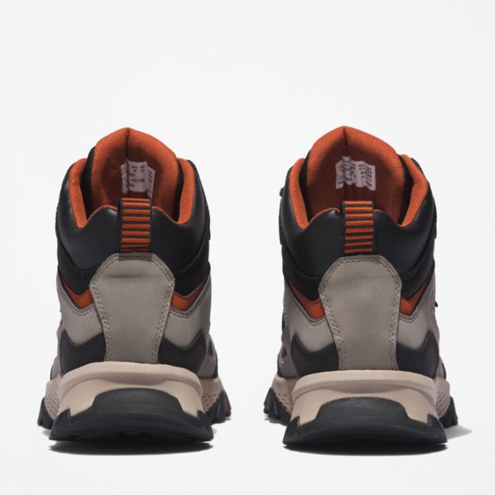 Herre Lincoln Peak Vandtætte Vandrestøvler Mellemgrå Læder Timberland