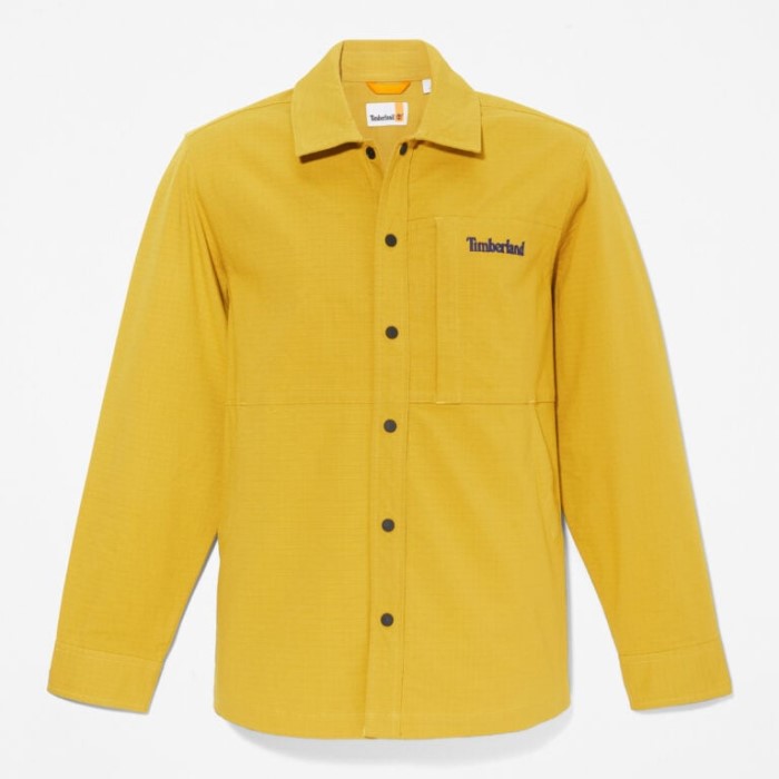 Mænd Langærmet Skjortejakke Med Cordura Teknologi Golden Palm Timberland