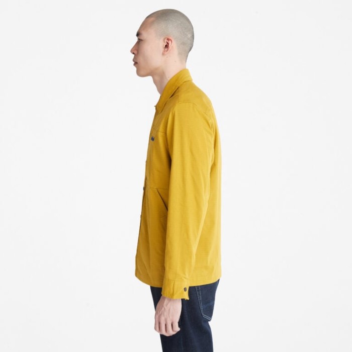 Mænd Langærmet Skjortejakke Med Cordura Teknologi Golden Palm Timberland