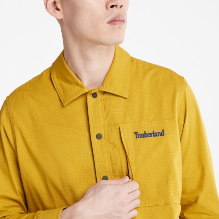 Mænd Langærmet Skjortejakke Med Cordura Teknologi Golden Palm Timberland