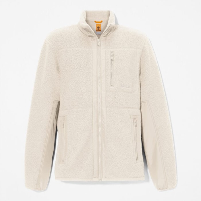 Mænd Mænd Højluvet Fleecejakke Island Fossil Timberland