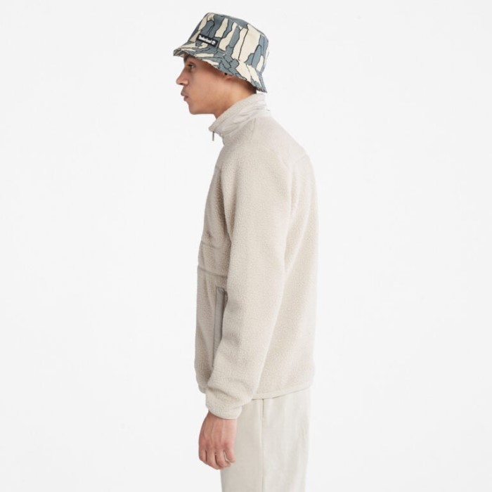 Mænd Mænd Højluvet Fleecejakke Island Fossil Timberland