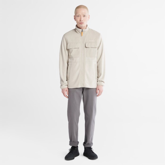 Mænd Mt. Willard Fleecejakke Island Fossil Timberland