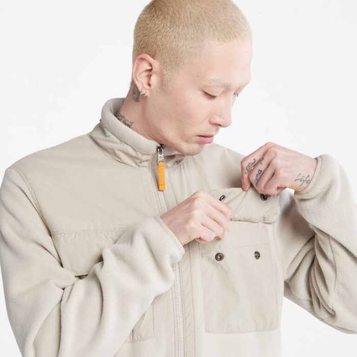 Mænd Mt. Willard Fleecejakke Island Fossil Timberland