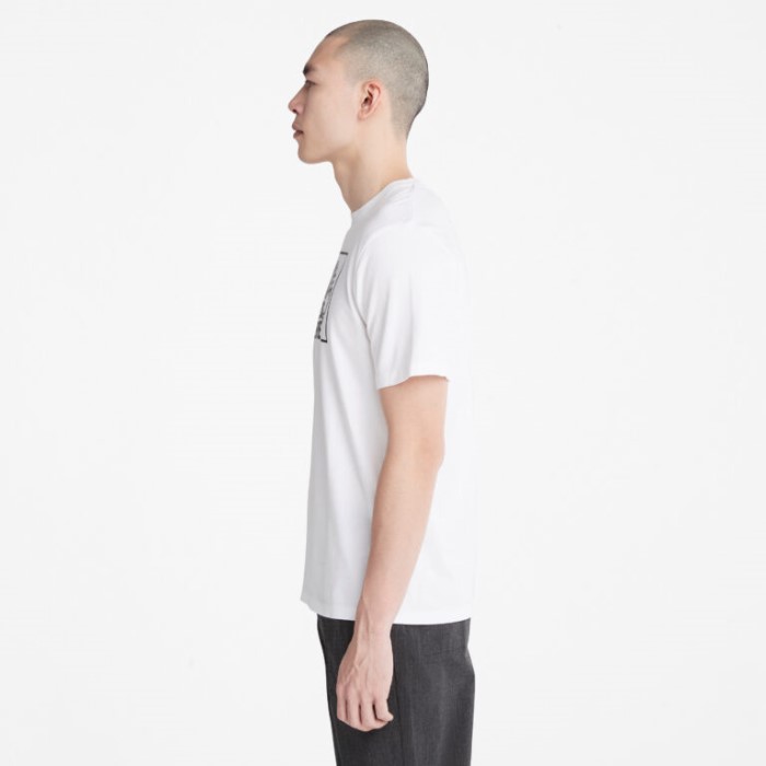 Mænd Naturen Har Brug For Helte T-shirt Hvid Timberland