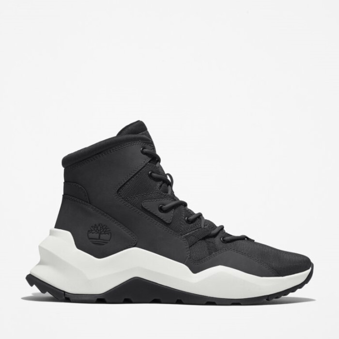 Mænd Newbury Edge Sneaker Støvler Sort Timberland