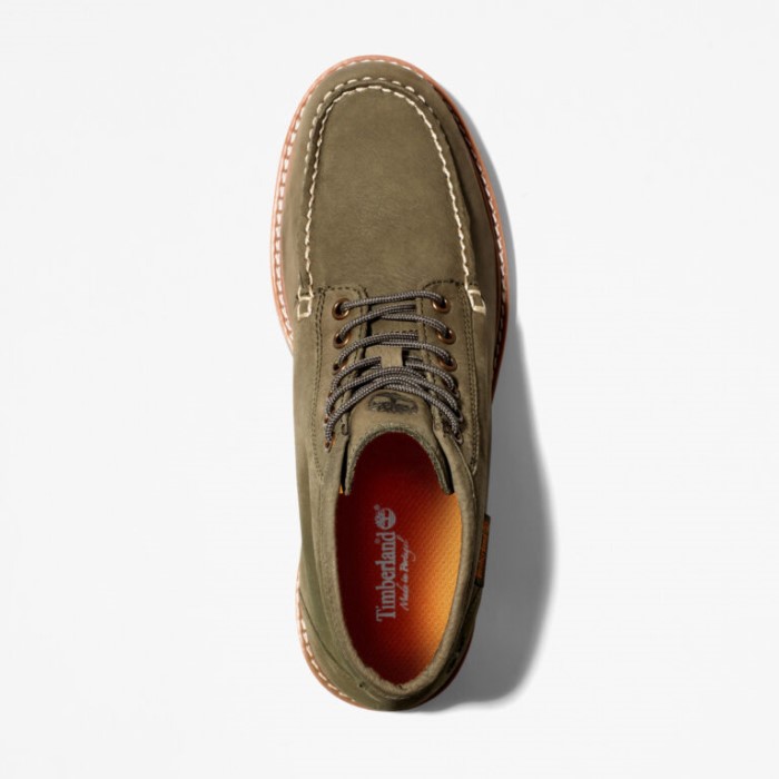 Mænd Newmarket Ii Moc-toe Chukka Støvler Mørkegrøn Nubuck Timberland