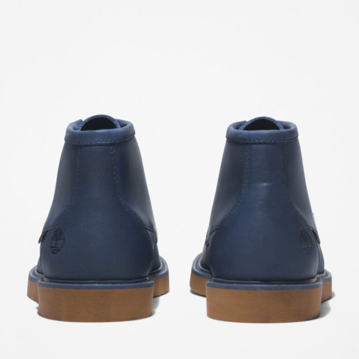 Mænd Newmarket Ii Moc-toe Chukka Støvler Marineblå Fuldkorns Timberland