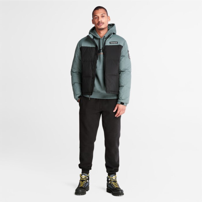 Mænd Udendørs Arkiv Pufferjakke Balsam Grøn-sort Timberland