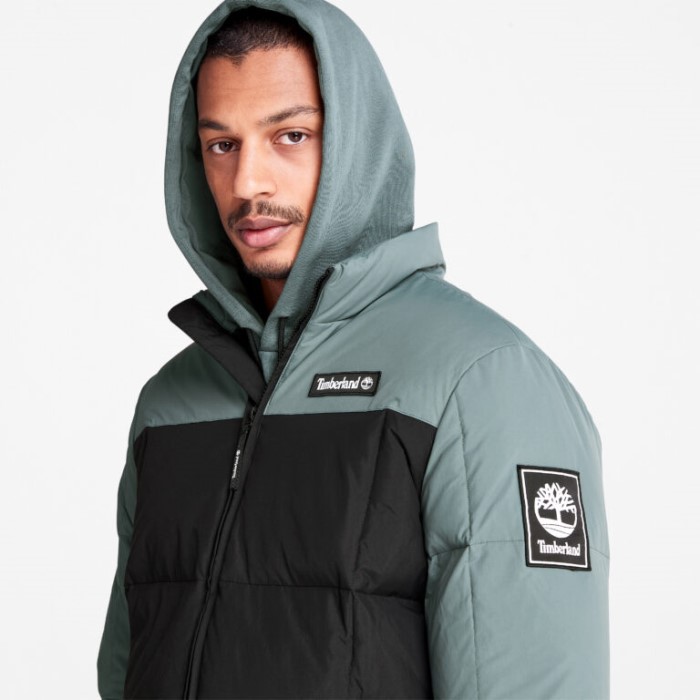 Mænd Udendørs Arkiv Pufferjakke Balsam Grøn-sort Timberland