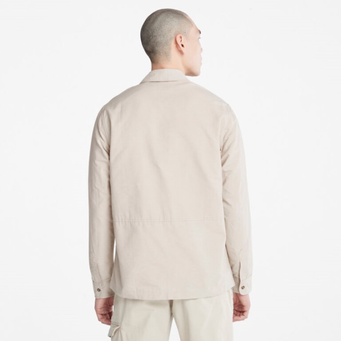 Mænd Oversized Utility Overshirt Island Fossil Timberland