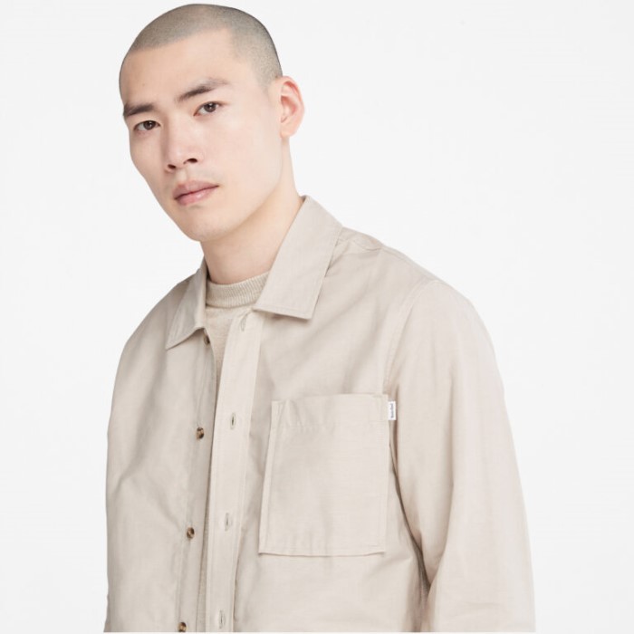 Mænd Oversized Utility Overshirt Island Fossil Timberland
