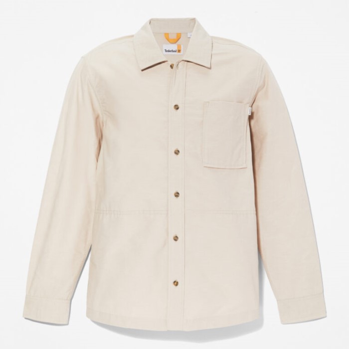 Mænd Oversized Utility Overshirt Island Fossil Timberland