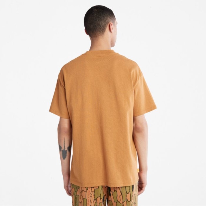 Mænd Progressiv Utility Sværvægts T-shirt Wheat Timberland