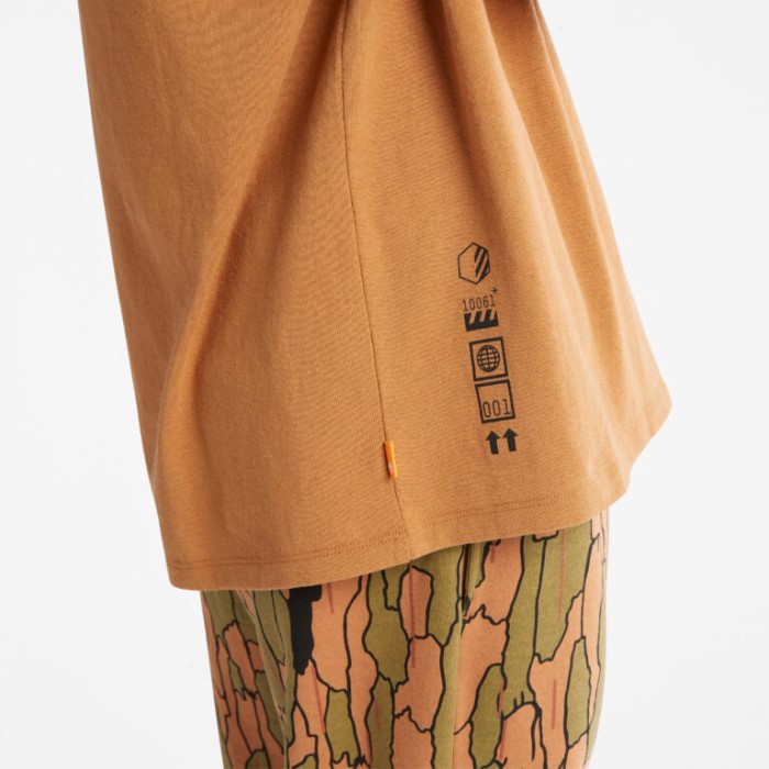 Mænd Progressiv Utility Sværvægts T-shirt Wheat Timberland