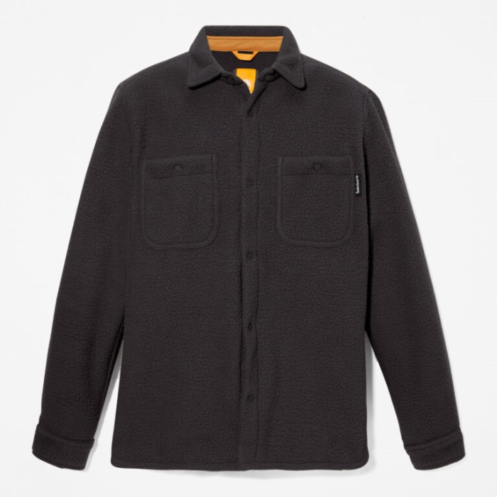 Mænd Progressiv Utility High-pile Fleece Overshirt Sort Timberland
