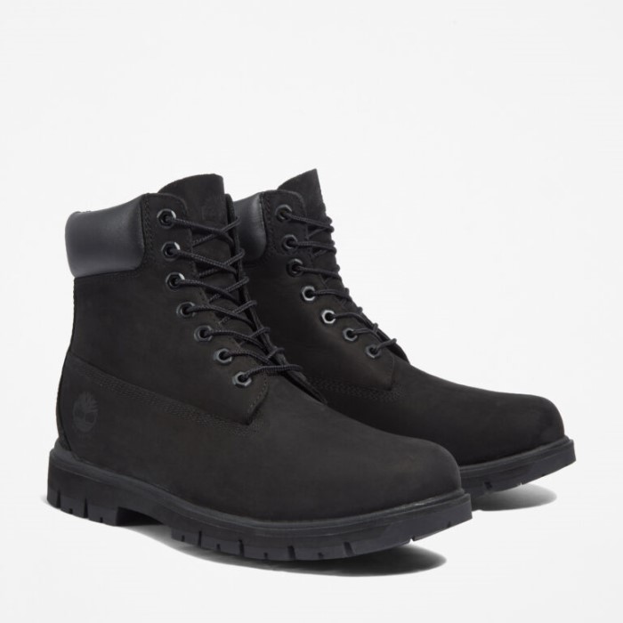 Mænd Radford 6-tommer Vandtætte Støvler Sort Nubuck Timberland