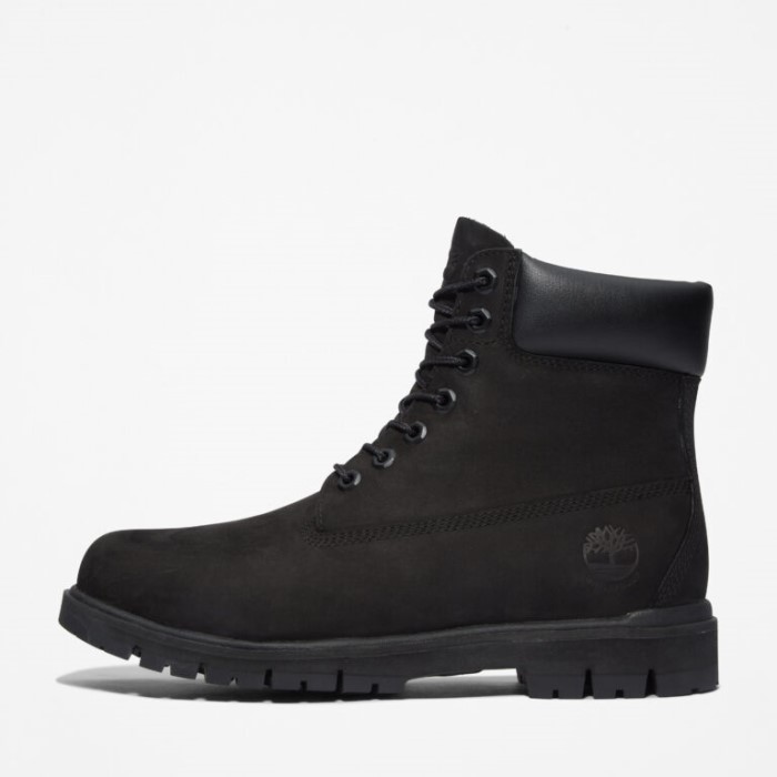 Mænd Radford 6-tommer Vandtætte Støvler Sort Nubuck Timberland