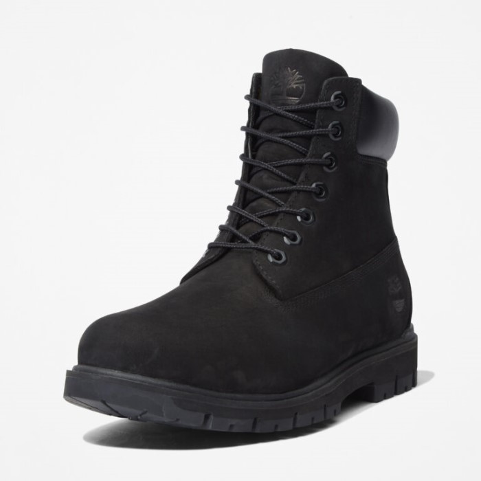 Mænd Radford 6-tommer Vandtætte Støvler Sort Nubuck Timberland