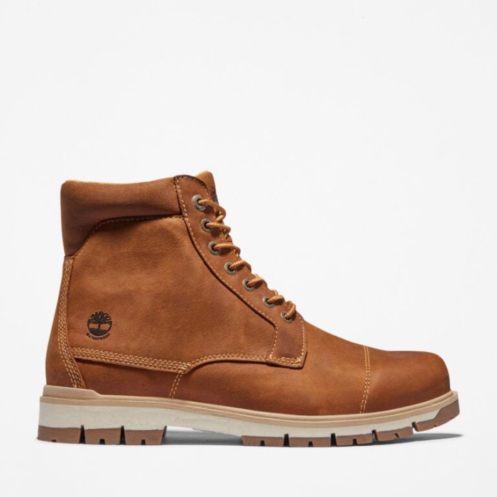 Mænd Radford 6-tommer Vandtætte Støvler Wheat Full Grain Timberland