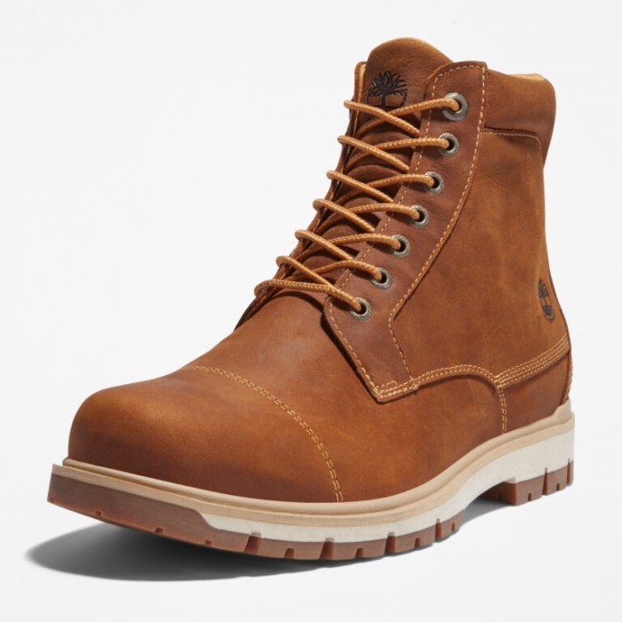 Mænd Radford 6-tommer Vandtætte Støvler Wheat Full Grain Timberland