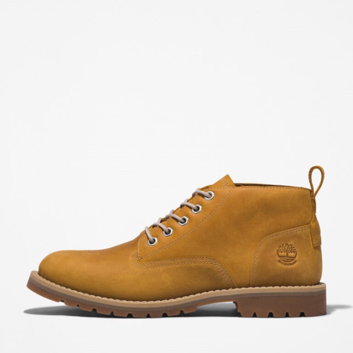 Mænd Redwood Falls Vandtætte Chukka Støvler Hvede Fuldkorn Timberland